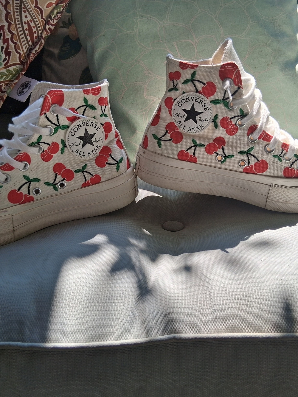 Cherry Fruit High Tops Converse